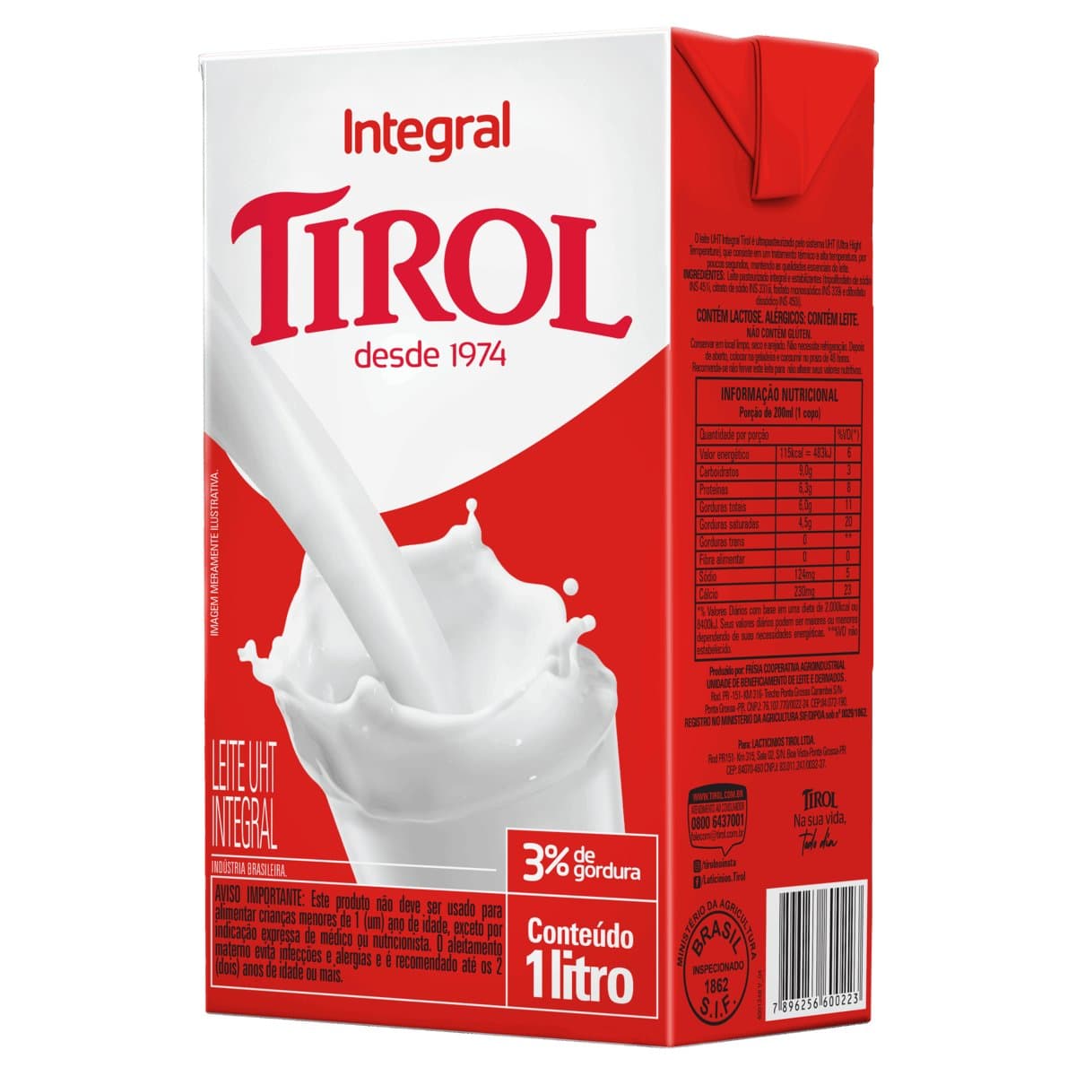 Leite tirol integral